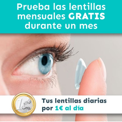 Prueba tus lentillas completamente gratis