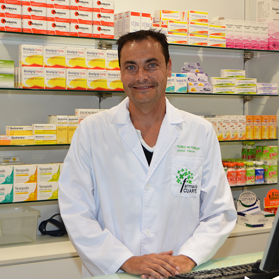 Julián Heras - Farmacia Cuarte